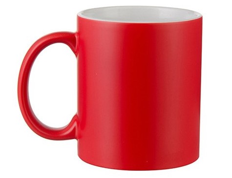 eng pl Magic red matte mug for sublimation printing 3301 4